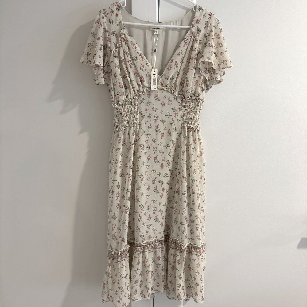 NWT Max Studio Floral Midi Dress - M